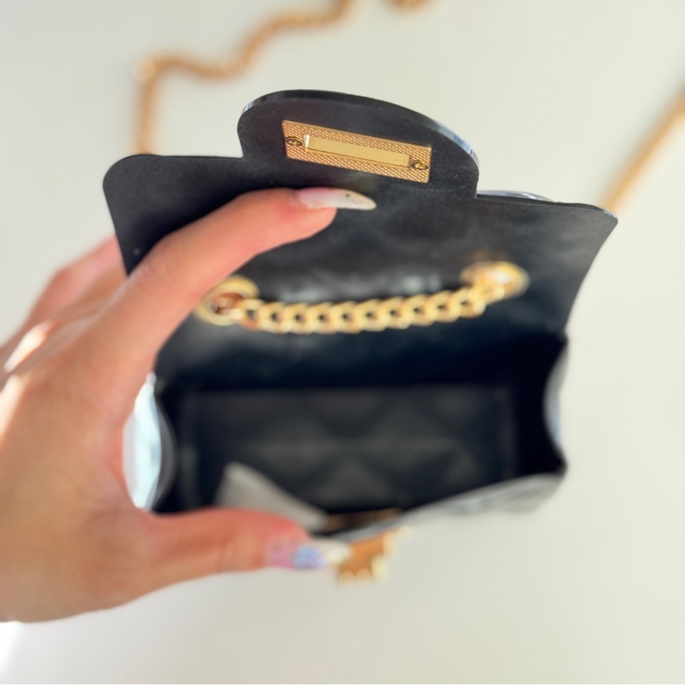 Tiny Black Purse - image 6